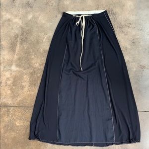 Rozae Nichols Linen Panel Skirt